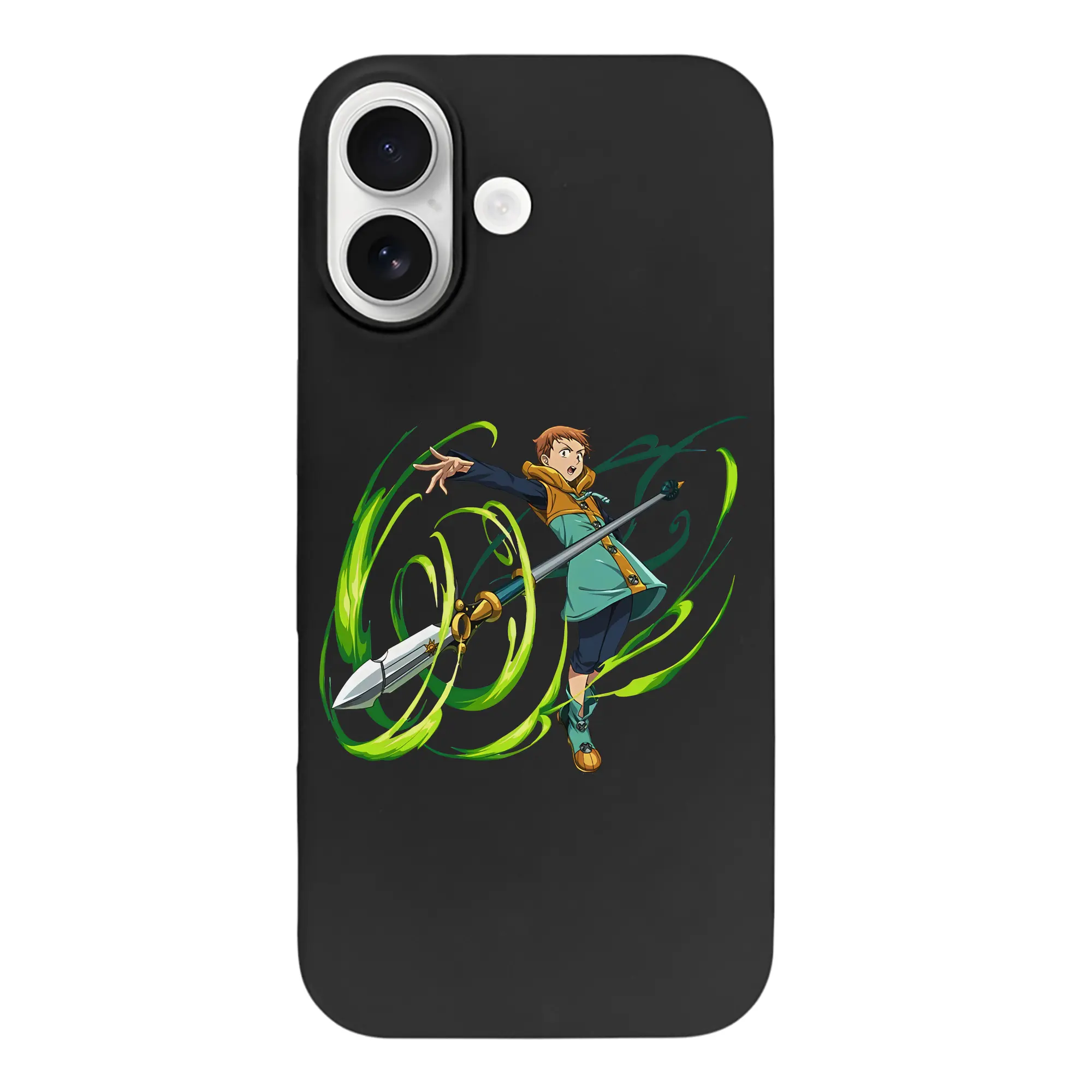 七つの大罪 グッズ キング - iPhone 17 シリーズ シリコンケース 薄型 耐衝撃 指紋防止 ソフトタッチカバー 精密フィット 傷防止 保護ケース iPhone 17/17 Air/17 Pro/17 Pro Max 対応